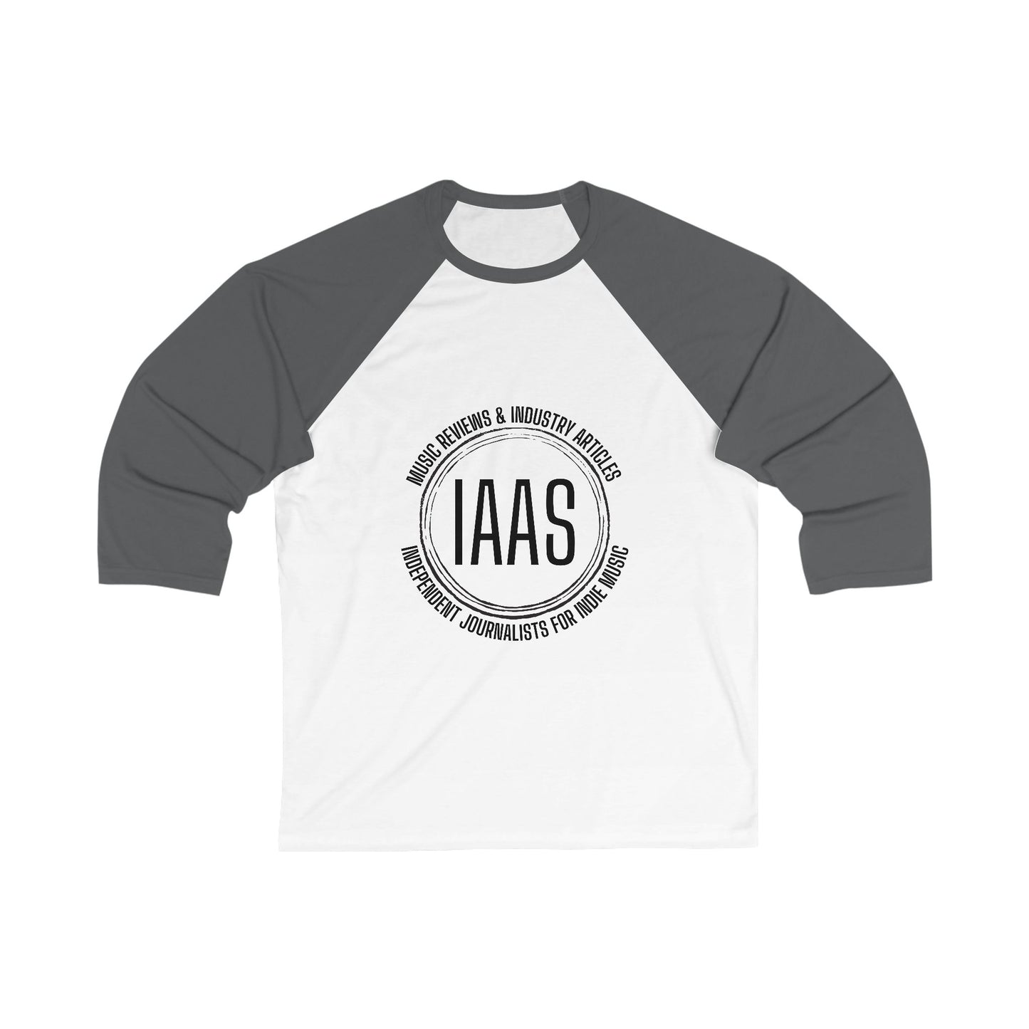 Baseball Tee - IAAS Music Vintage Logo (SuperGold)