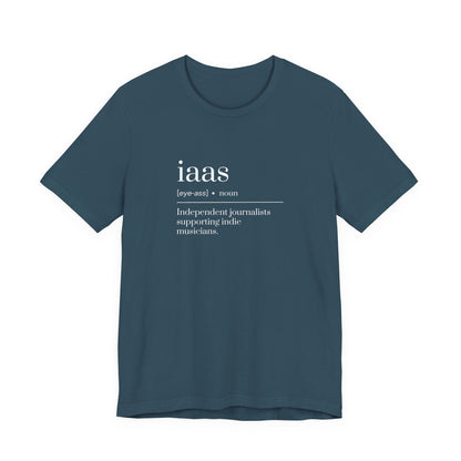 IAAS Definition T-Shirt — Dictionary-Style Indie Music Journalists Tee